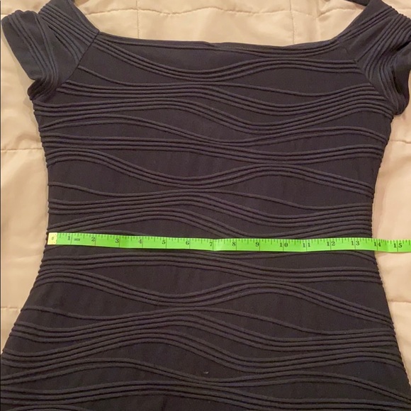 WET SEAL Large fitted lined stretchy black dress - Picture 6 of 11